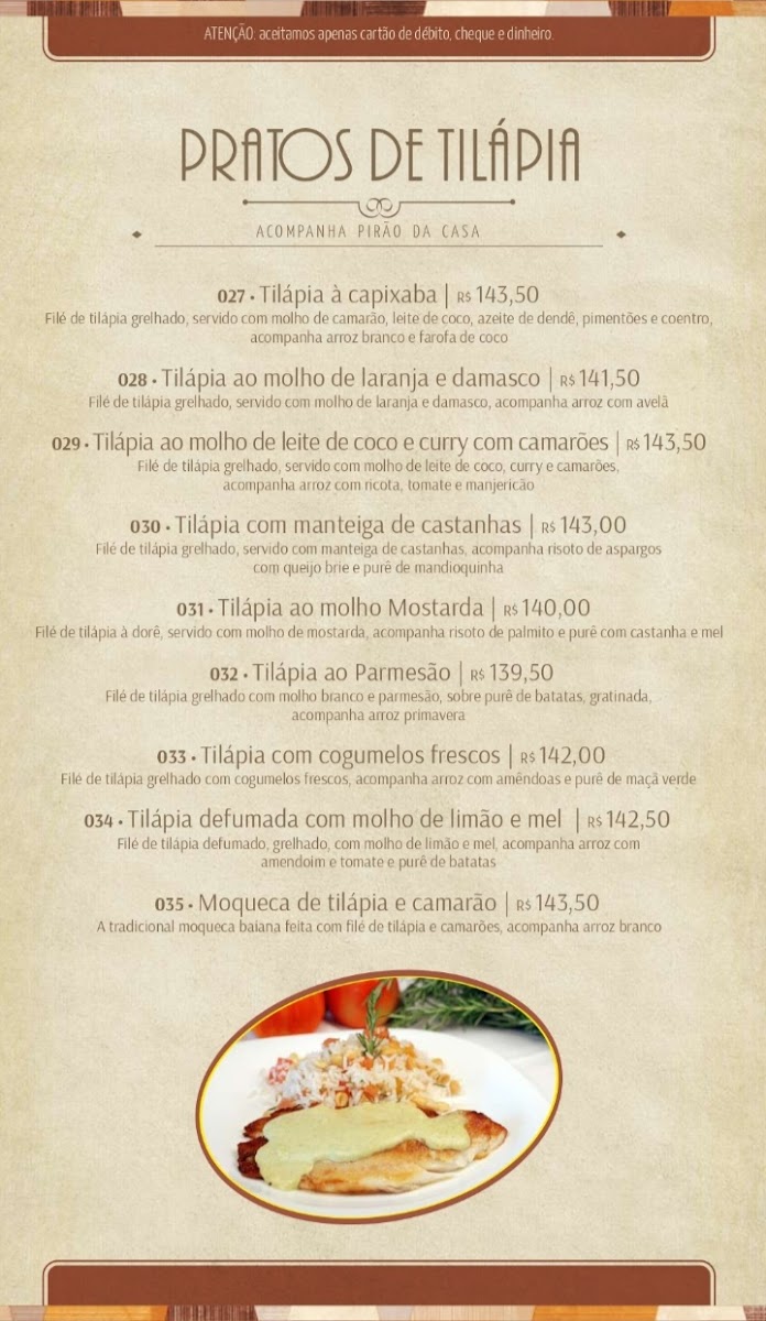 Menu Pesqueiro E Restaurante Piracatu-2