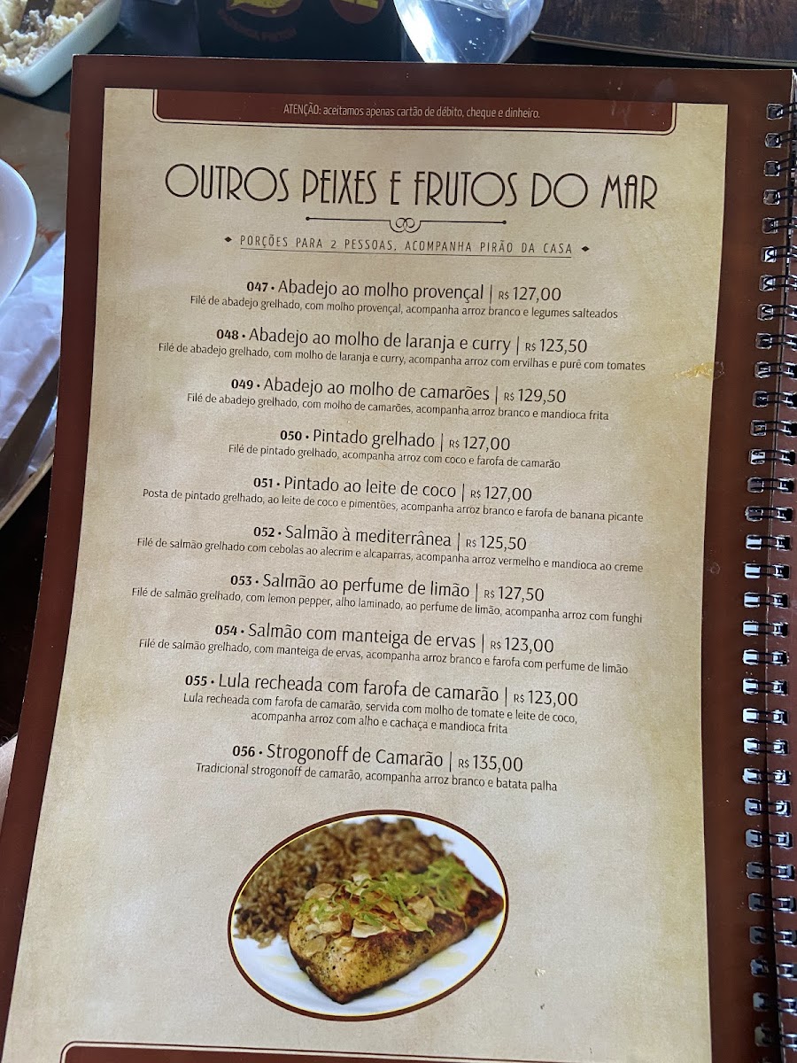 Menu Pesqueiro E Restaurante Piracatu-8